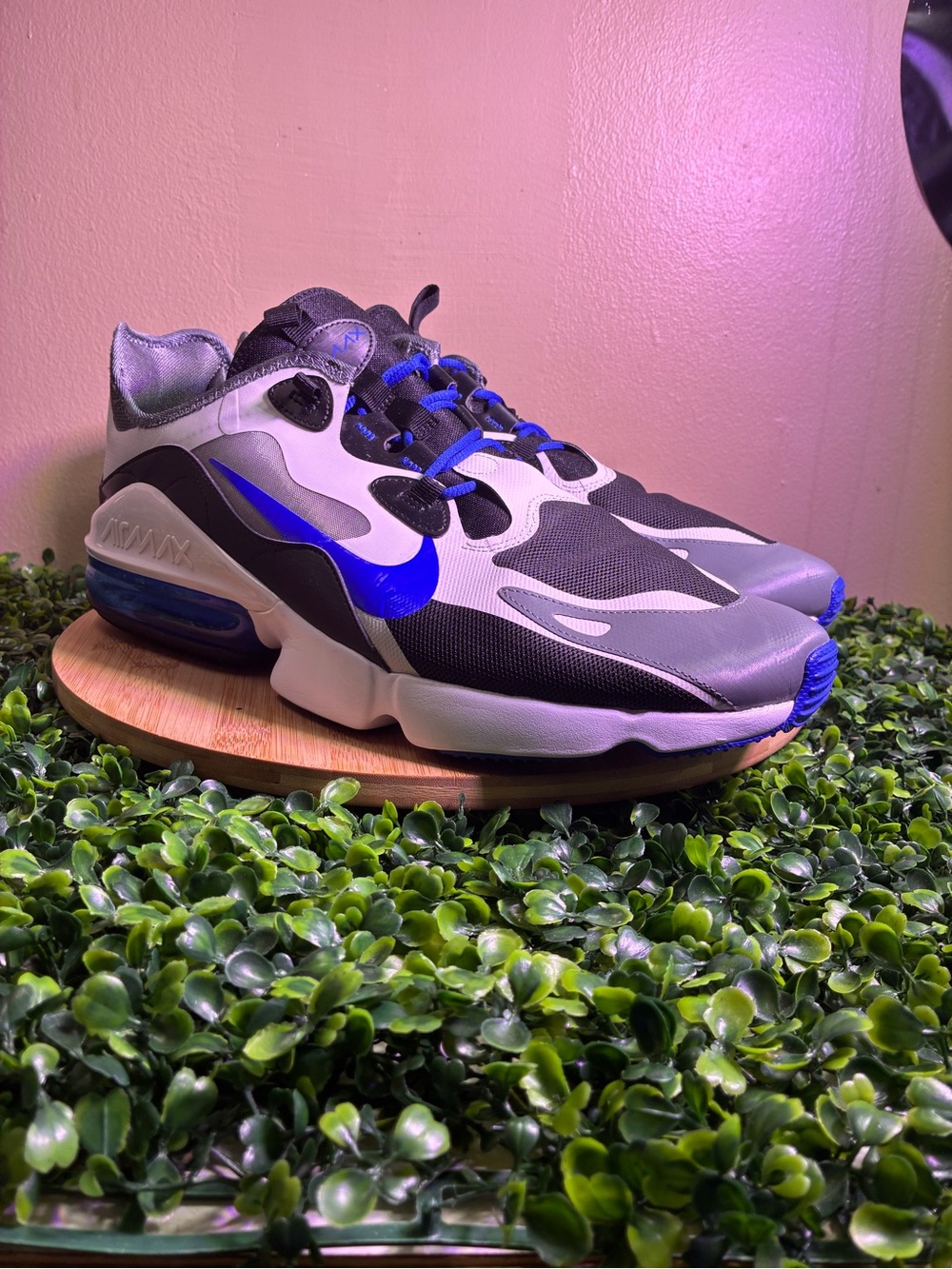🔥 NIKE AIR MAX INFINITY 2 BLUE BLACK ATHLETIC SHOES MENS SIZE 15 CU9452-003